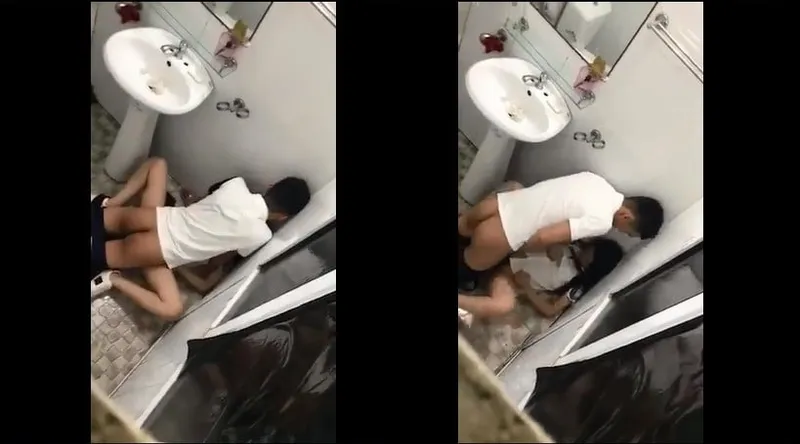 Nhân tình say xỉn và any trong phòng tắm nhà hàng